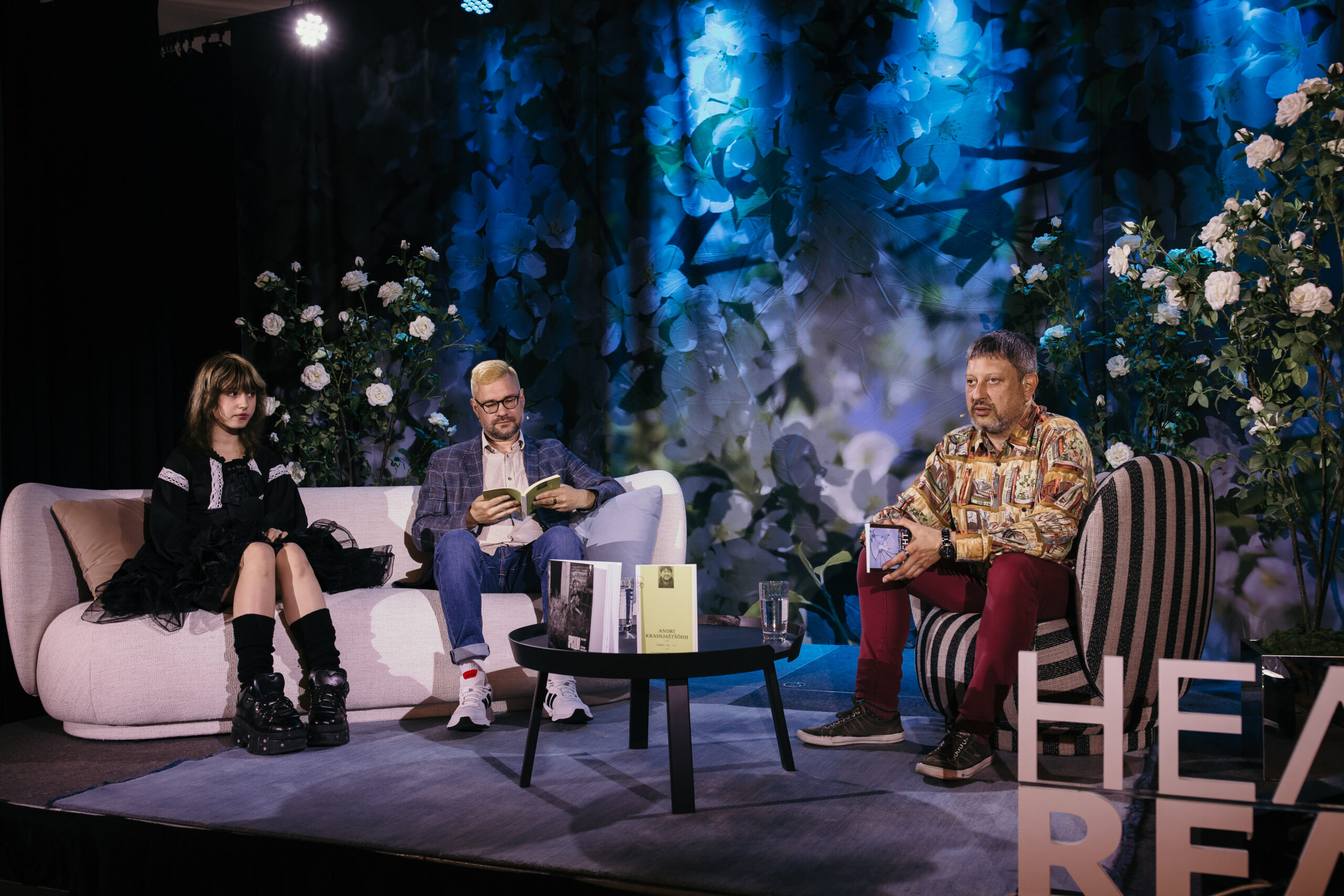 Andri Krasnjaštšõhh festivalil HeadRead