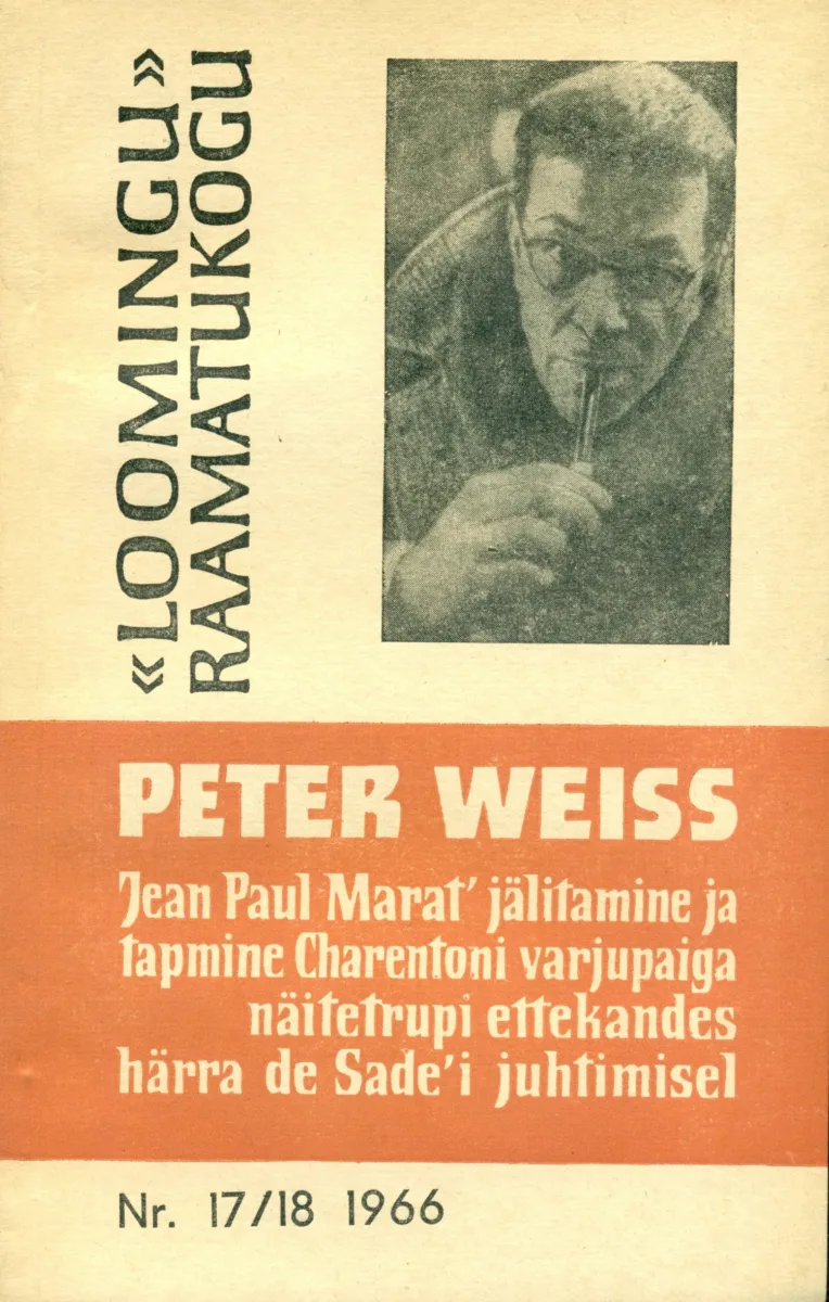 Jean Paul Marat’ jälitamine ja tapmine Charentoni varjupaiga näitetrupi ettekandes härra de Sade’i juhtimisel